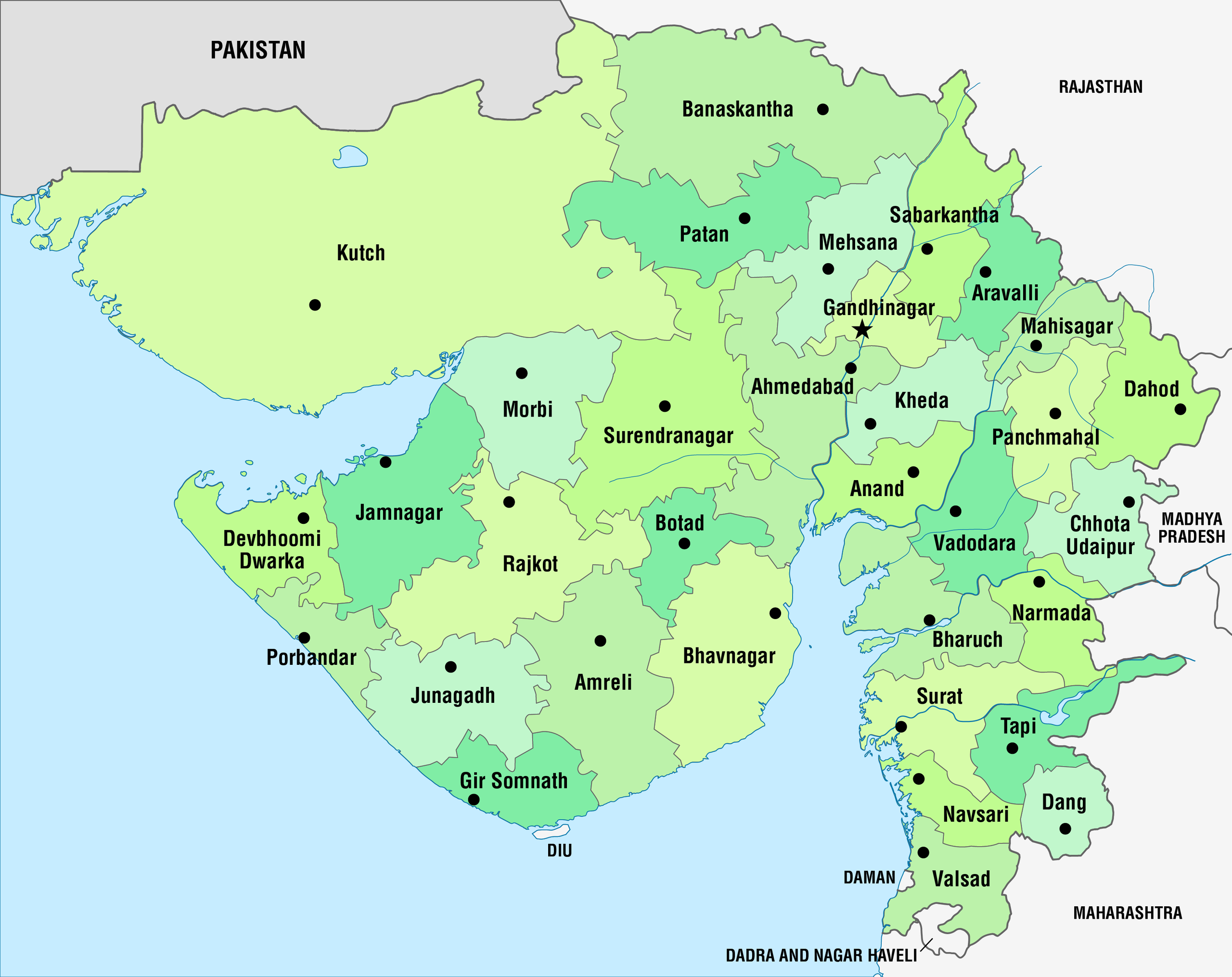 Gujarat Population