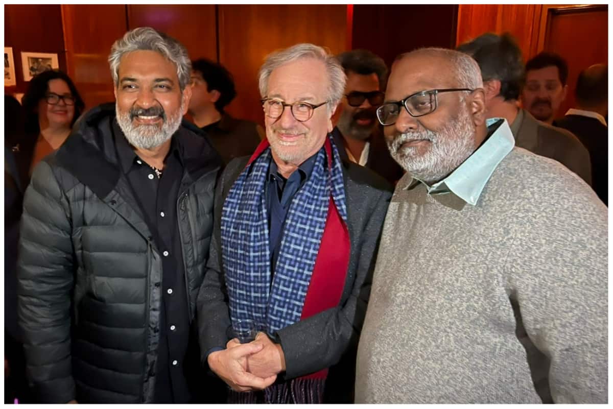 SS Rajamouli Has a Fan Moment After Meeting Hollywood Filmmaker Steven Spielberg, Says