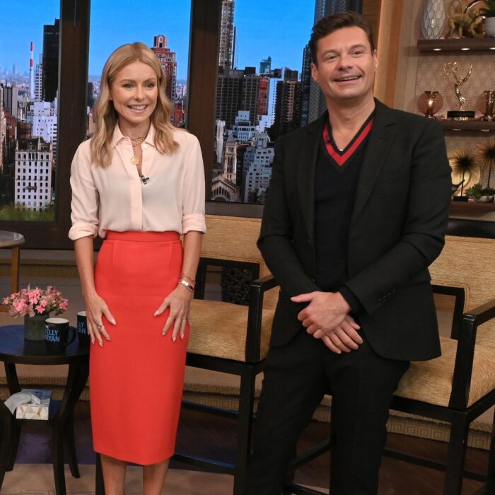 Watch Ryan Seacrest Tearfully Say Goodbye to Kelly Ripa and His Live Family After Final Episode - E! Online