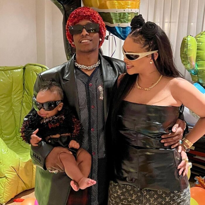 Rihanna and A$AP Rocky Celebrate Son RZA's First Birthday With Adorable Family Photos - E! Online