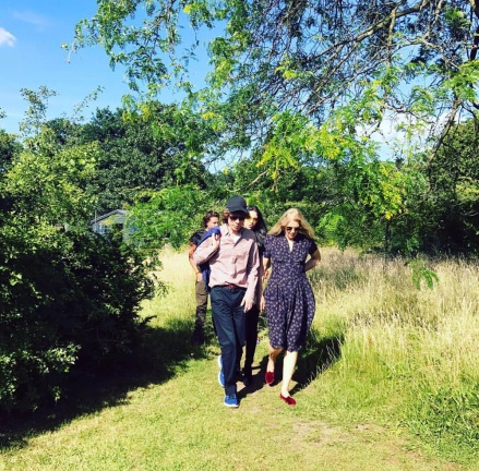 EXCLUSIVE: Rocker Mick Jagger seen out for a walk with reported new love interest 22 year old Noor Alfallah. 02 Nov 2017 Pictured: Mike Jagger and Noor Alfallah, July 5th. Photo credit: MEGA TheMegaAgency.com +1 888 505 6342 (Mega Agency TagID: MEGA110018_001.jpg) [Photo via Mega Agency]