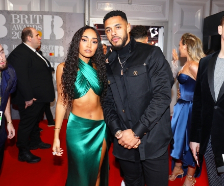 Andre Gray and Leigh-Anne Pinnock
39th Brit Awards, Roaming Arrivals, The O2 Arena, London, UK - 20 Feb 2019